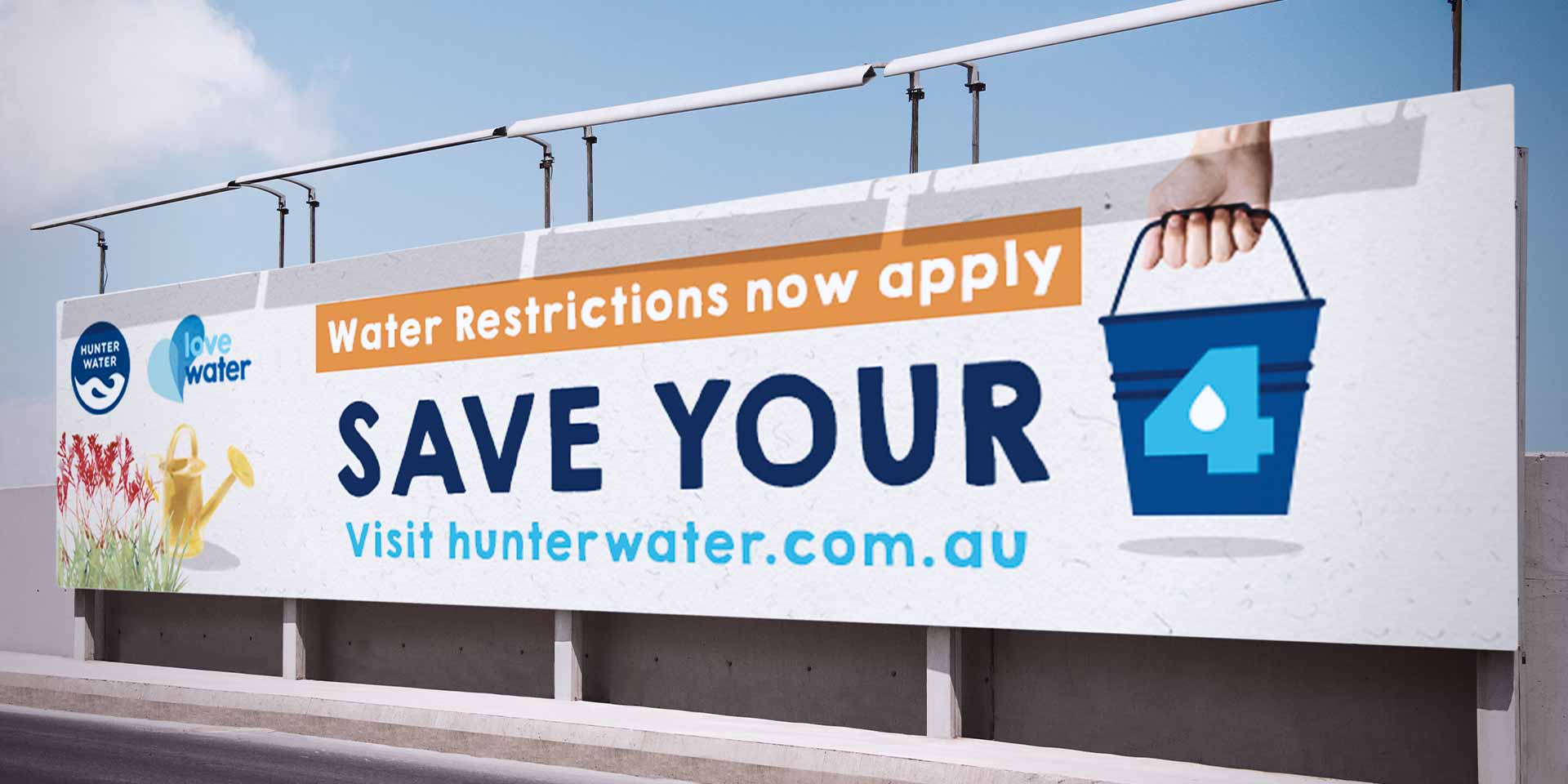 Hunter Water Save your 4 Campaign